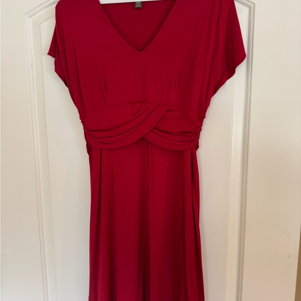 Summer Red V-Neck Tommy Bahama Dress